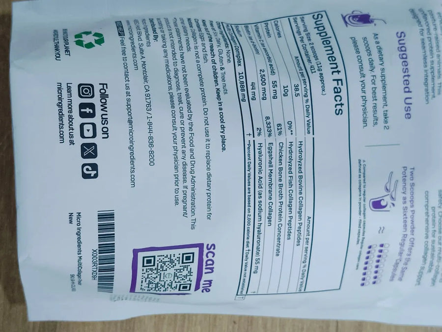 Multi Collagen Peptides – 454g