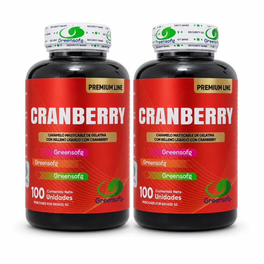 Cranberry 1000 mg + Vitamina C – Pack x2 Unidades