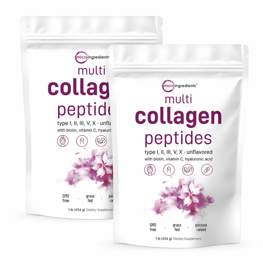 Multi Collagen Peptides 454 g – Pack x2 Bolsas