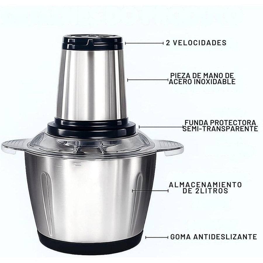 Partes de la picadora eléctrica 2L