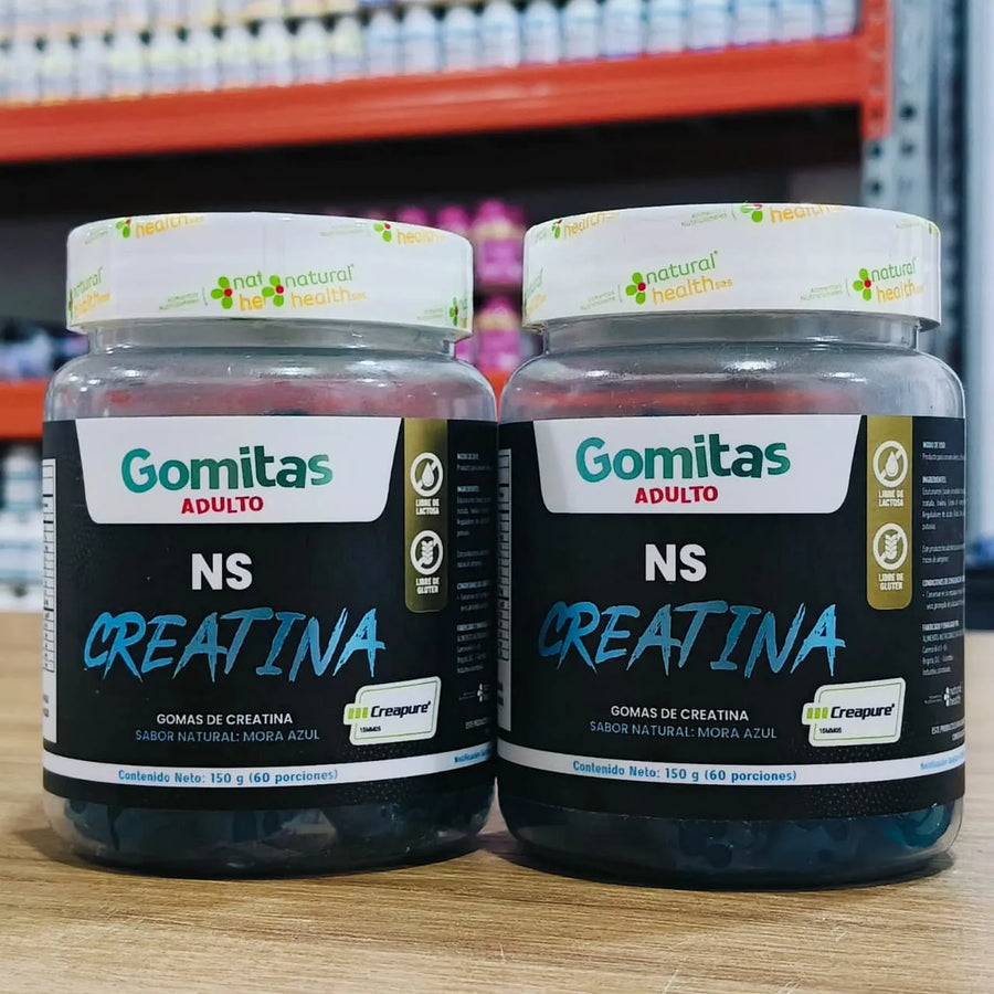 Gomitas de Creatina NS – Adulto 150g (60 porciones)