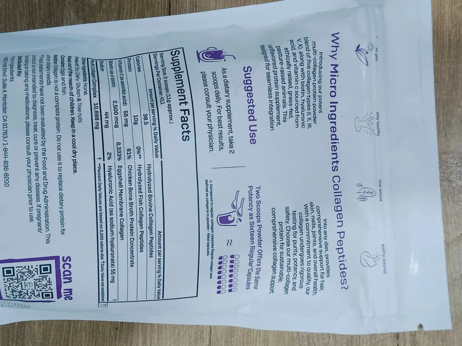 Multi Collagen Peptides – 454g