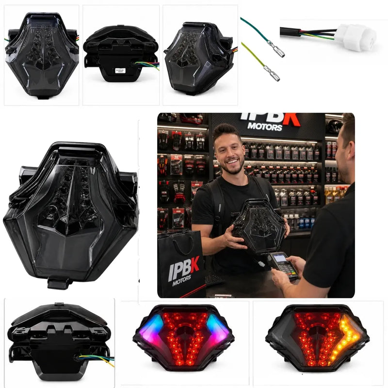 Stop LED RGB para Yamaha R3 / MT-03 / MT-07