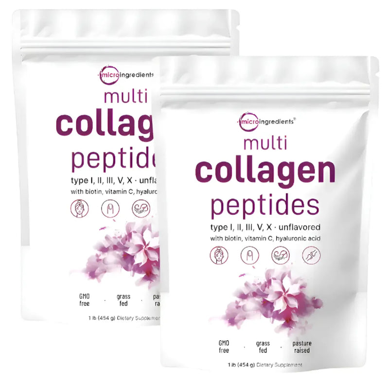 Multi Collagen Peptides 454 g – Pack x2 Bolsas