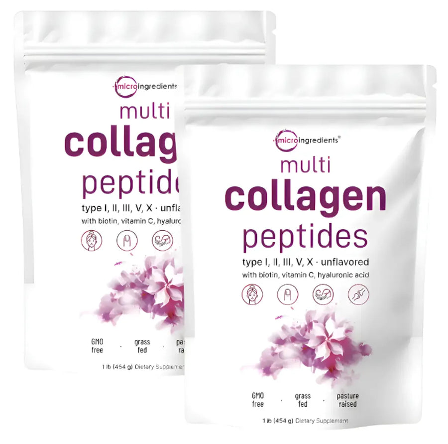 Multi Collagen Peptides 454 g – Pack x2 Bolsas