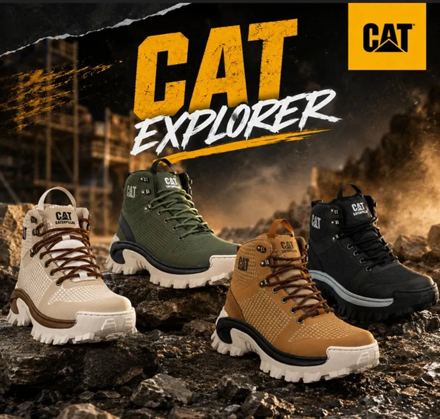 Bota CAT Explorer para Hombre – Incluye Caja
