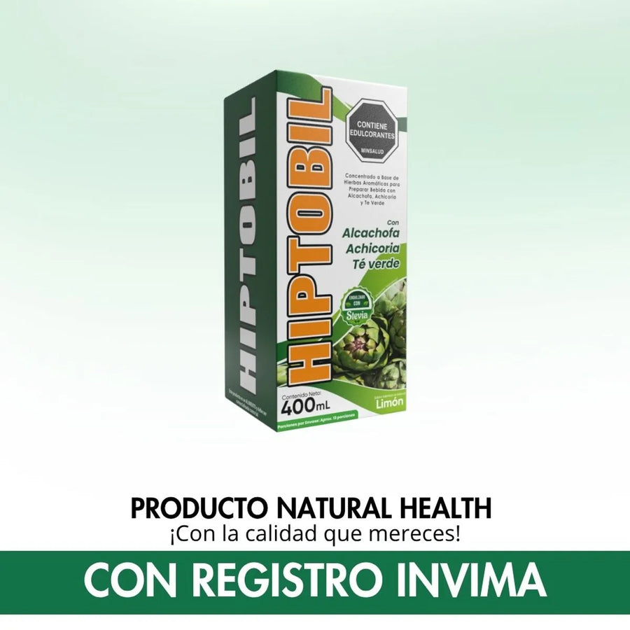 Hiptobil – Bebida Herbal Concentrada 400 ml (Registro INVIMA)
