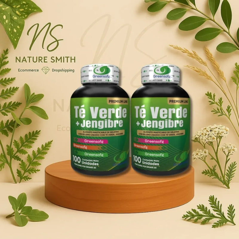 Té Verde + Jengibre – Pack x2 Unidades