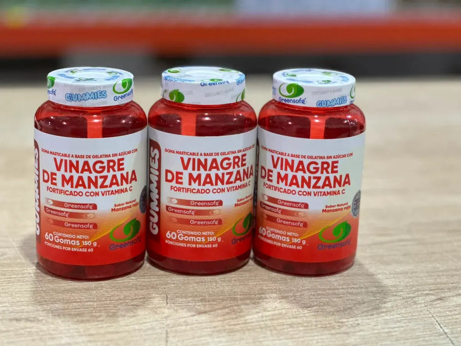 Gomitas de Vinagre de Manzana GS – Pack x3