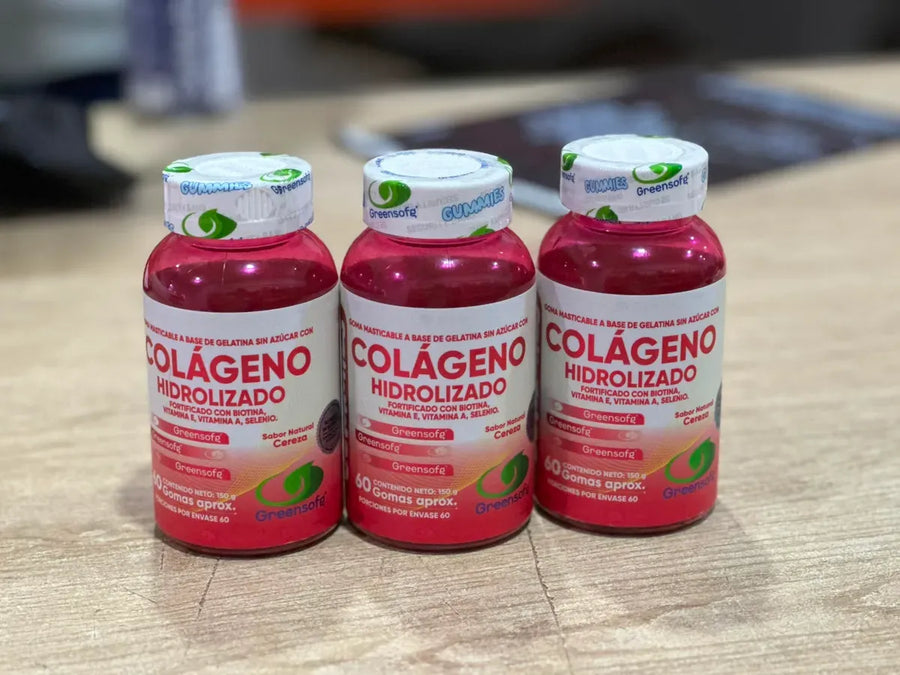 Gomitas de Colágeno Hidrolizado GS – Pack x3