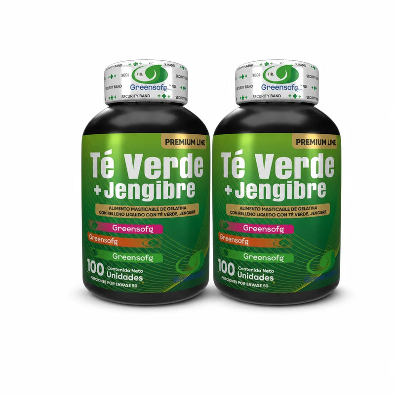 Té Verde + Jengibre – Pack x2 Unidades