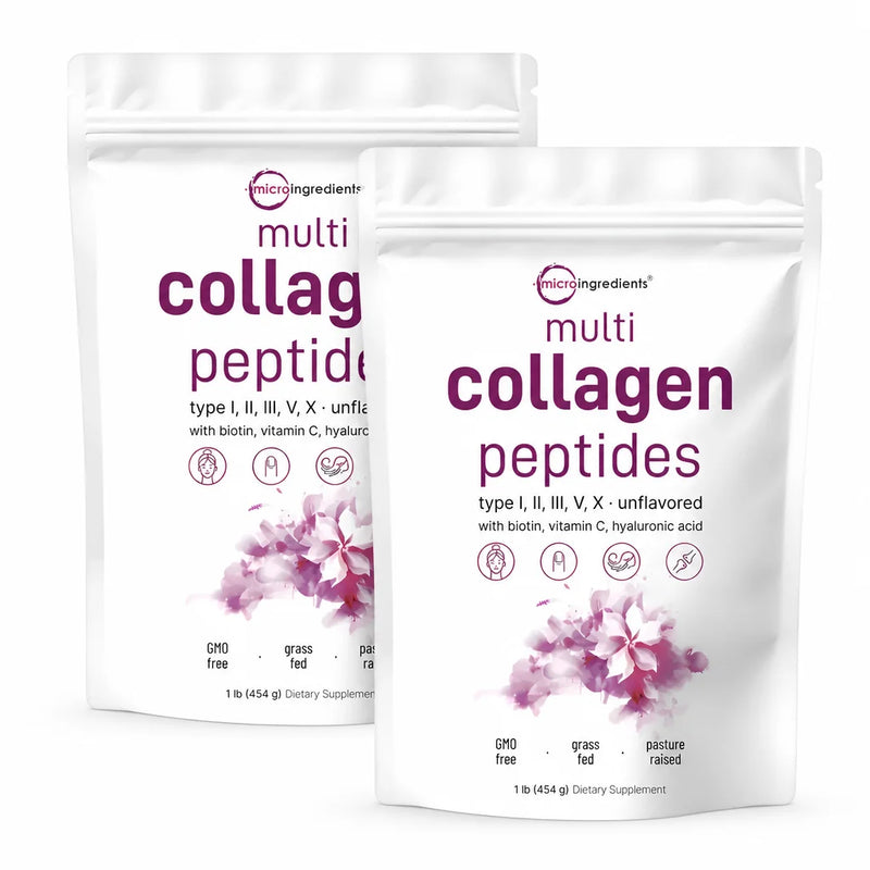 Multi Collagen Peptides 454 g – Pack x2 Bolsas