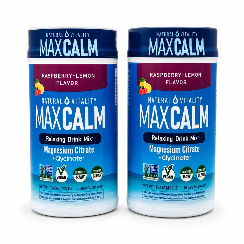 MaxCalm – Bebida Relajante de Magnesio Pack x2