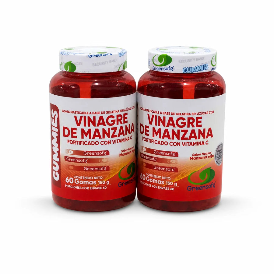 Gomitas de Vinagre de Manzana GS – Pack x2