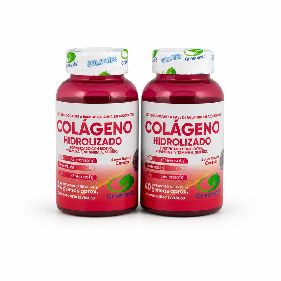 Gomitas de Colágeno Hidrolizado GS – Pack x2