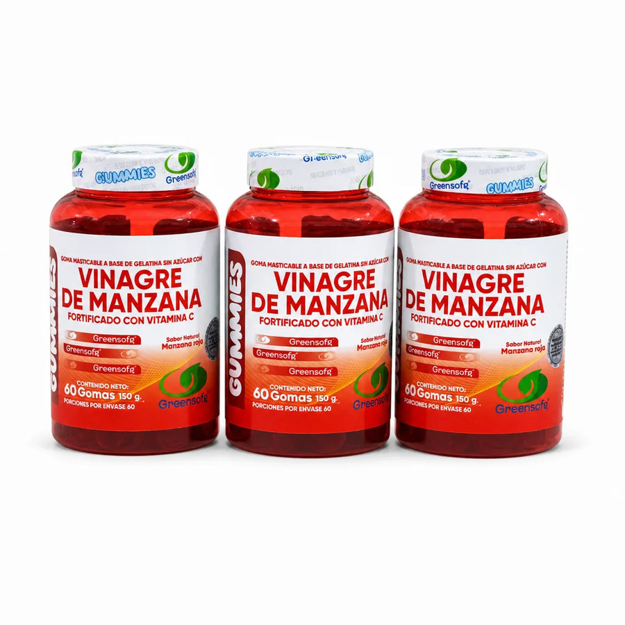 Gomitas de Vinagre de Manzana GS – Pack x3