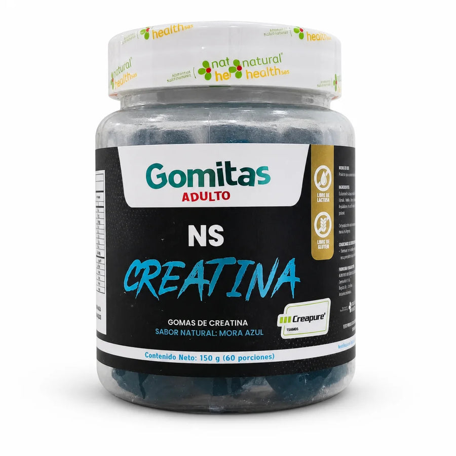 Gomitas de Creatina NS – Adulto 150g (60 porciones)