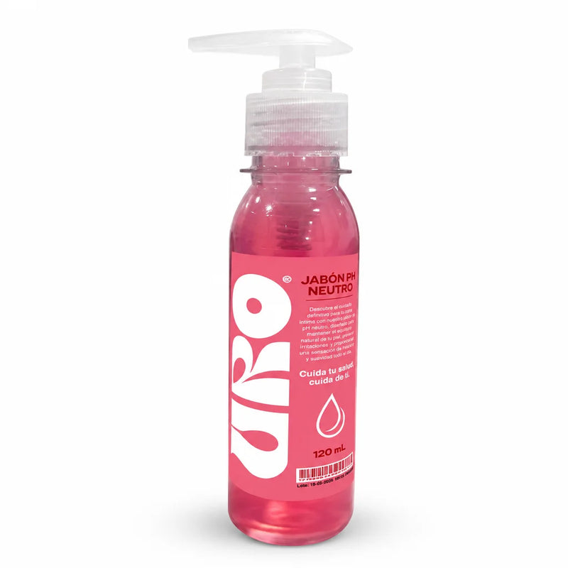 URO – Jabón Íntimo pH Neutro (120 ml)