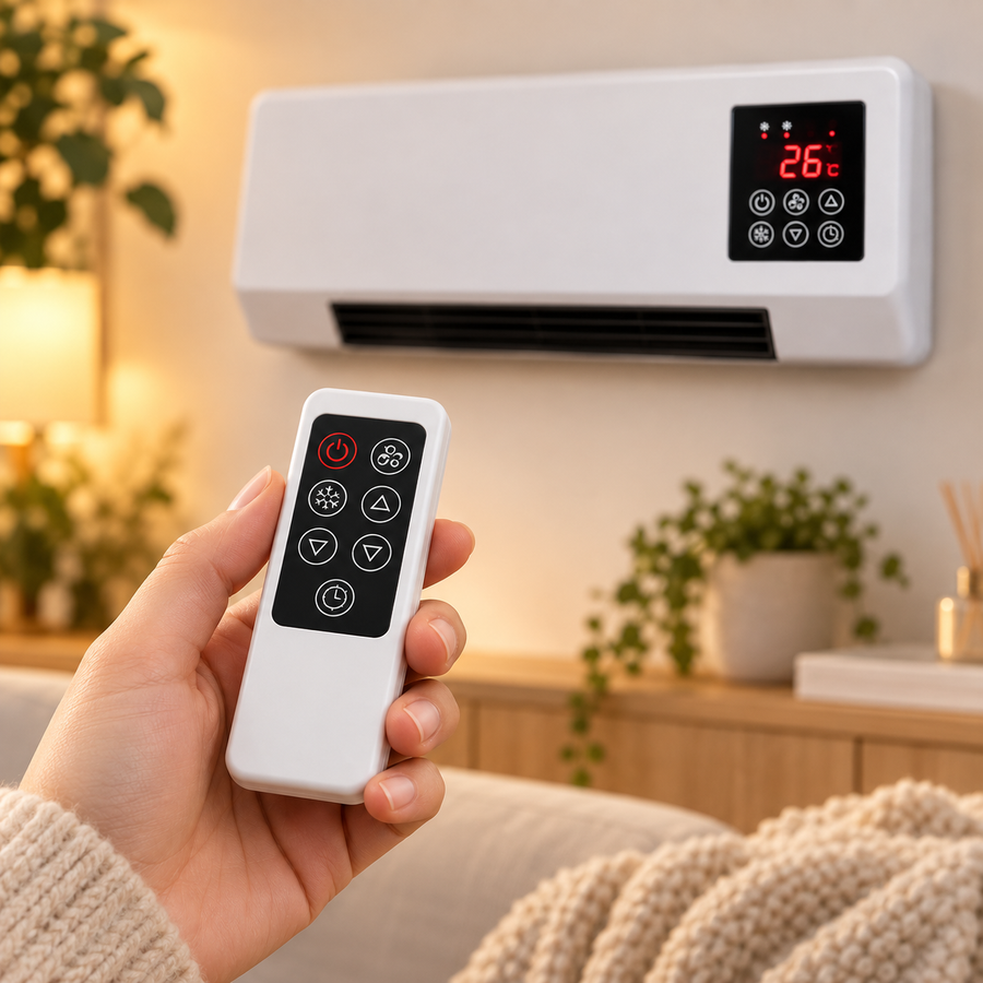 Control remoto del calefactor de pared Ventto Pro