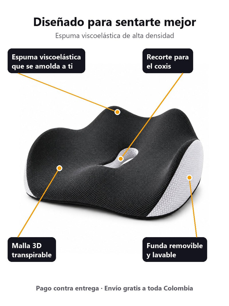 Beneficios del cojín ergonómico