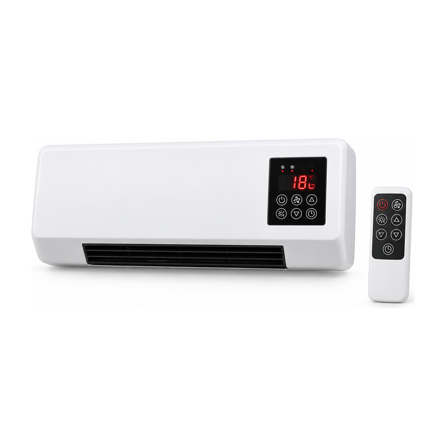 Calefactor de Pared Ventto Pro 2 en 1 con Secador de Ropa